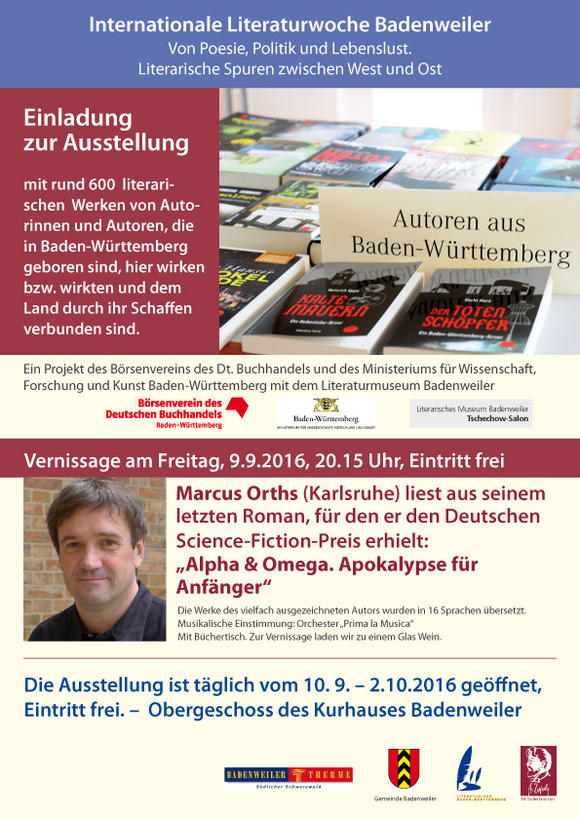 Ausstellung "Autoren aus Baden-Württemberg"